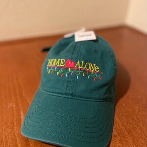 Home Alone Christmas Lights Embroidered Green Baseball Cap Hat